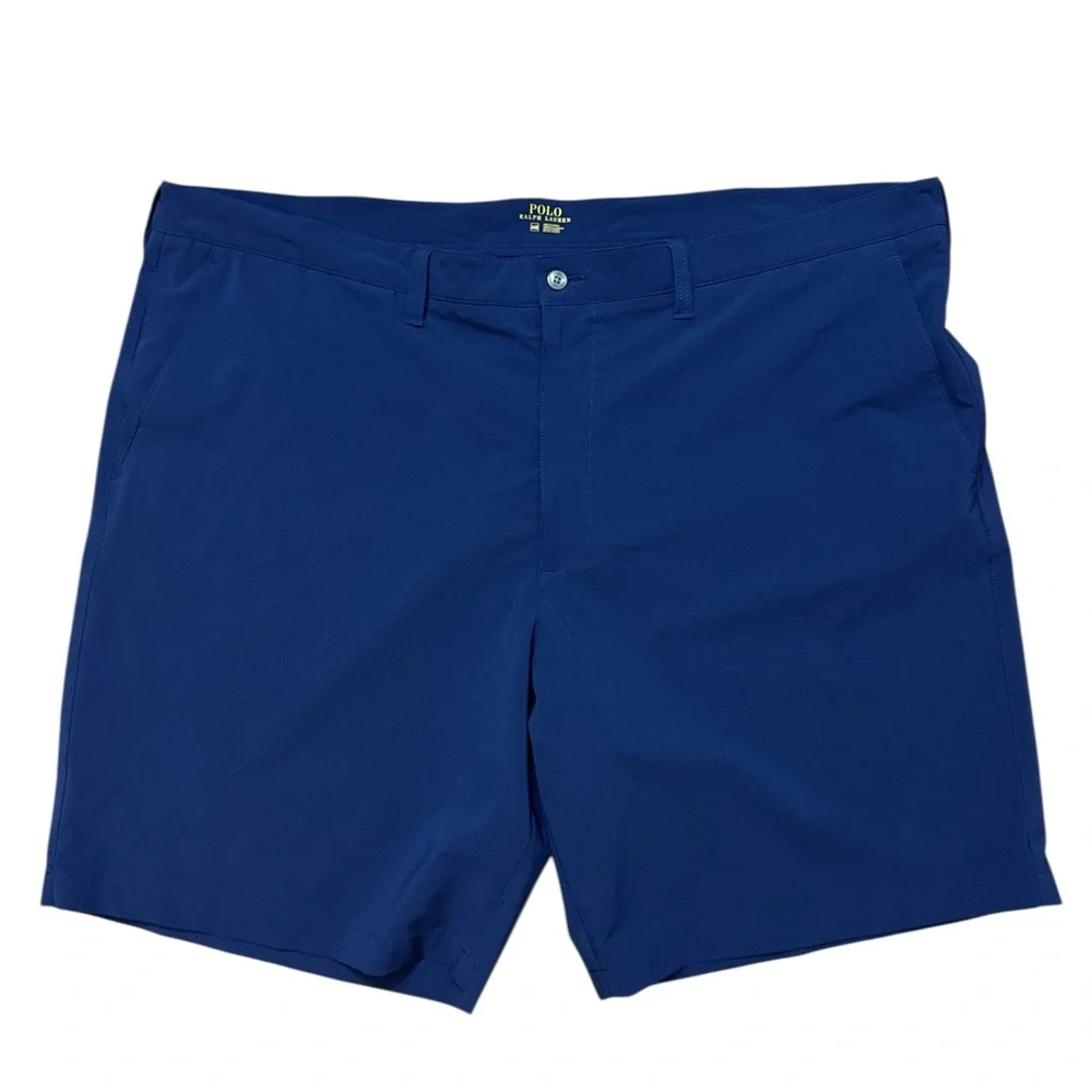 Polo Ralph Lauren Men’s Navy Blue Stretch Shorts Size‎ 44B Casual Comfy Classic